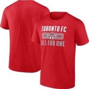 FANATICS Men's Fanatics Red Toronto FC Team T-Shirt