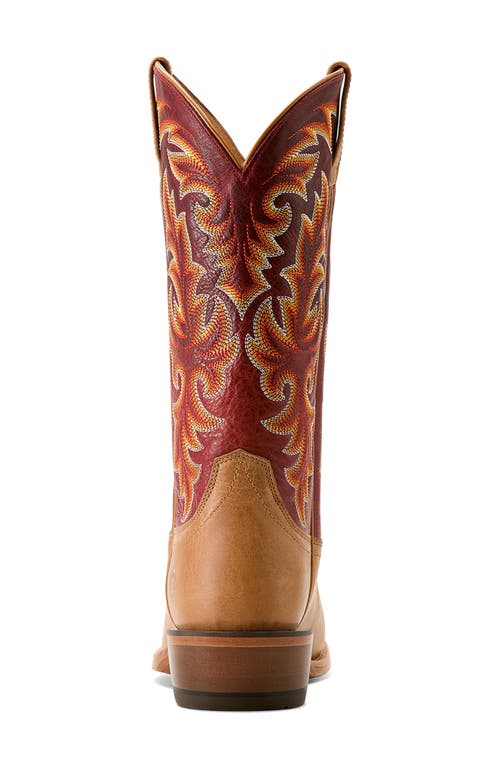 Ariat Futurity Cashout Square Toe Boot In Brown