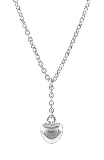 American Exchange Heart Pendant Y-necklace In Metallic