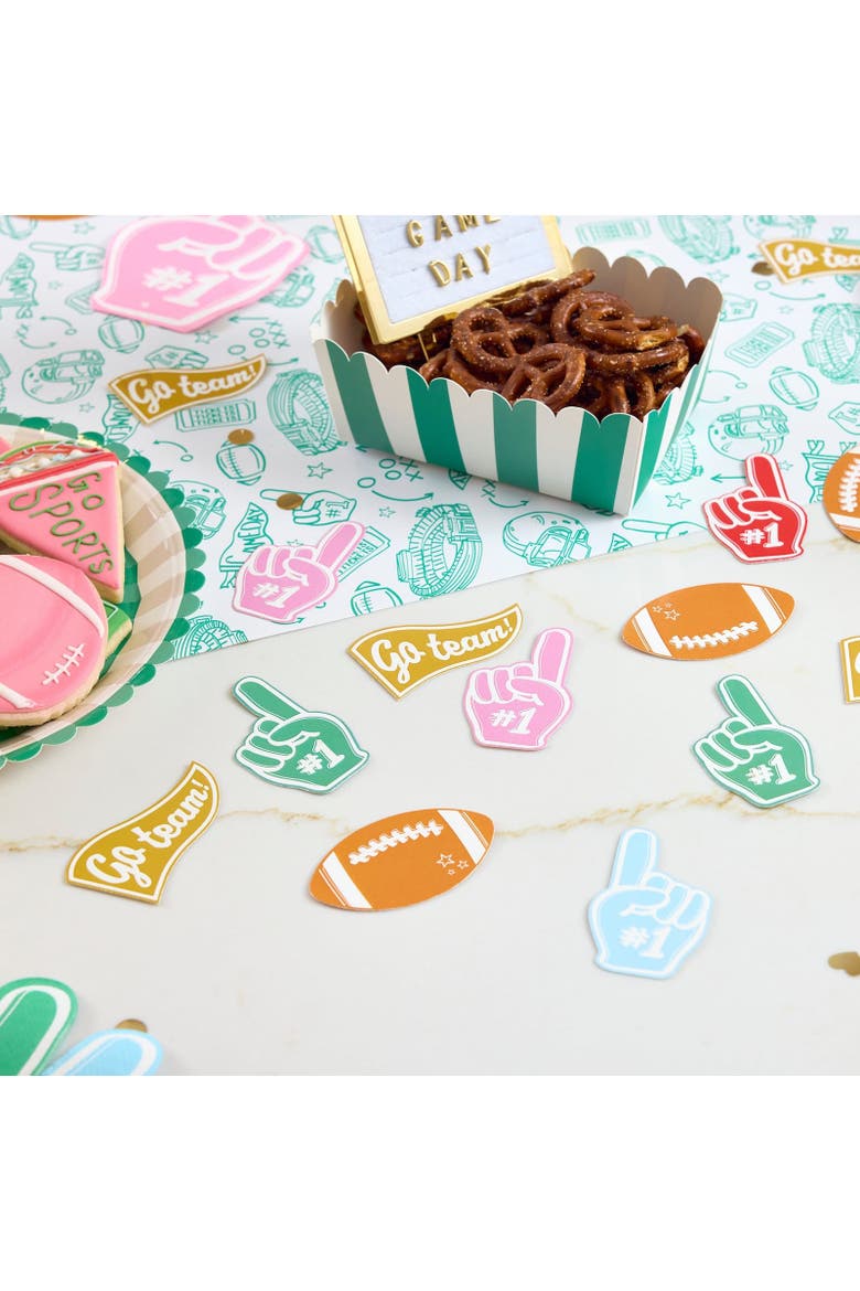 Game Day Table Scatter, Multicolor, Alternate, color, Multicolor