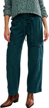 Free People Park Ave Cotton Cargo Pants