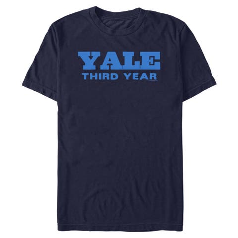 Men's Yale University Third Year Logo  Graphic T-Shirt