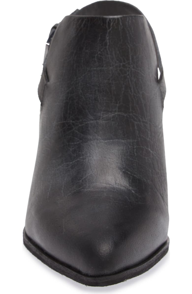 Chocolat Blu Eldorado Slingback Pointed Toe Mule, Alternate, color, Black Leather