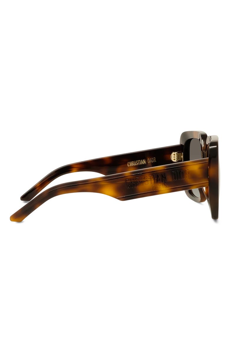 DIOR Wildior S3U 55mm Square Sunglasses, Alternate, color,