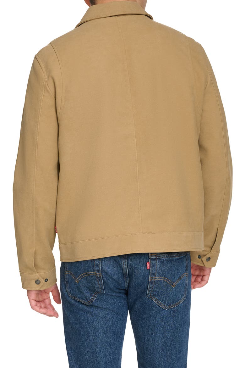 Faux Suede Utility Jacket, Alternate, color, TAN