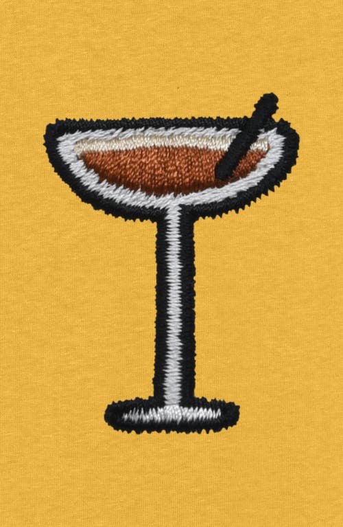 Dalix Mens Espresso Martini Midweight Garment Dye Tee