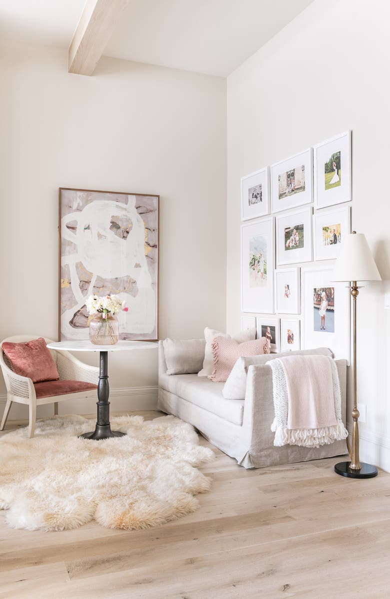 Rachel Parcell Metallic Detail Knit Throw Blanket, Alternate, color, 