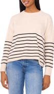 CeCe Stripe Sweater