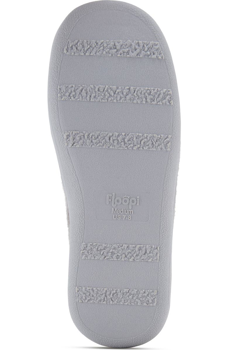 FLOOPI French Terry Flip Flop, Alternate, color, Grey