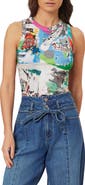 Scotch & Soda x Basquiat Print Rib Tank