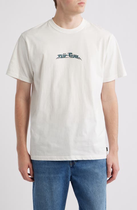 Hazed & Tubed Cotton Graphic T-Shirt