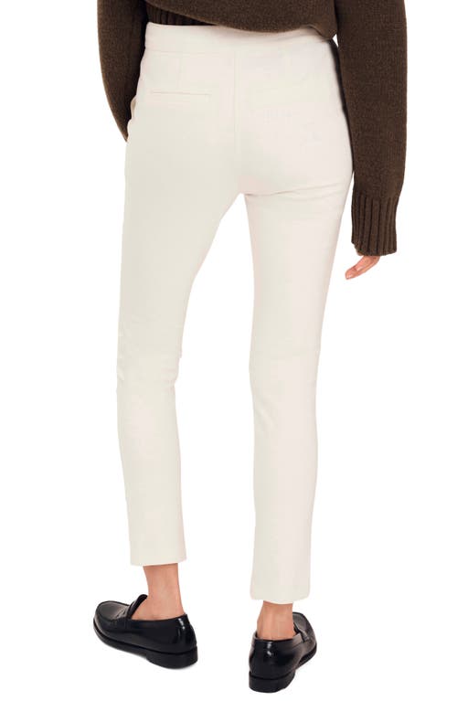 Derek Lam 10 Crosby Kelis Ankle Straight Leg Sailor Pants In Soft White