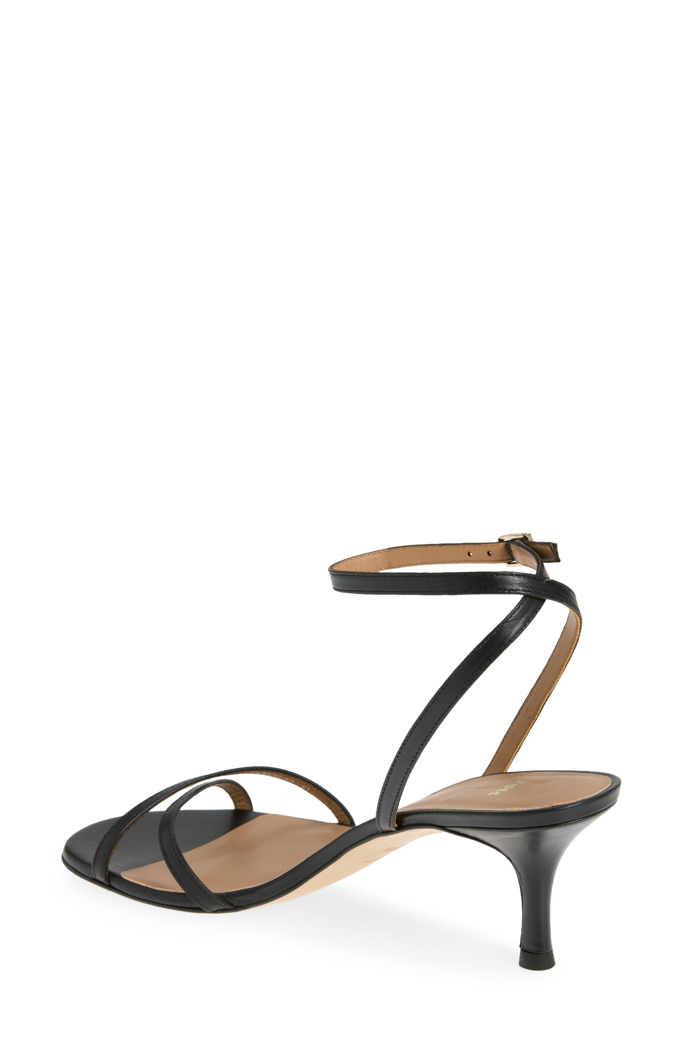 BOSS Cristas Ankle Strap Sandal, Alternate, color, Black