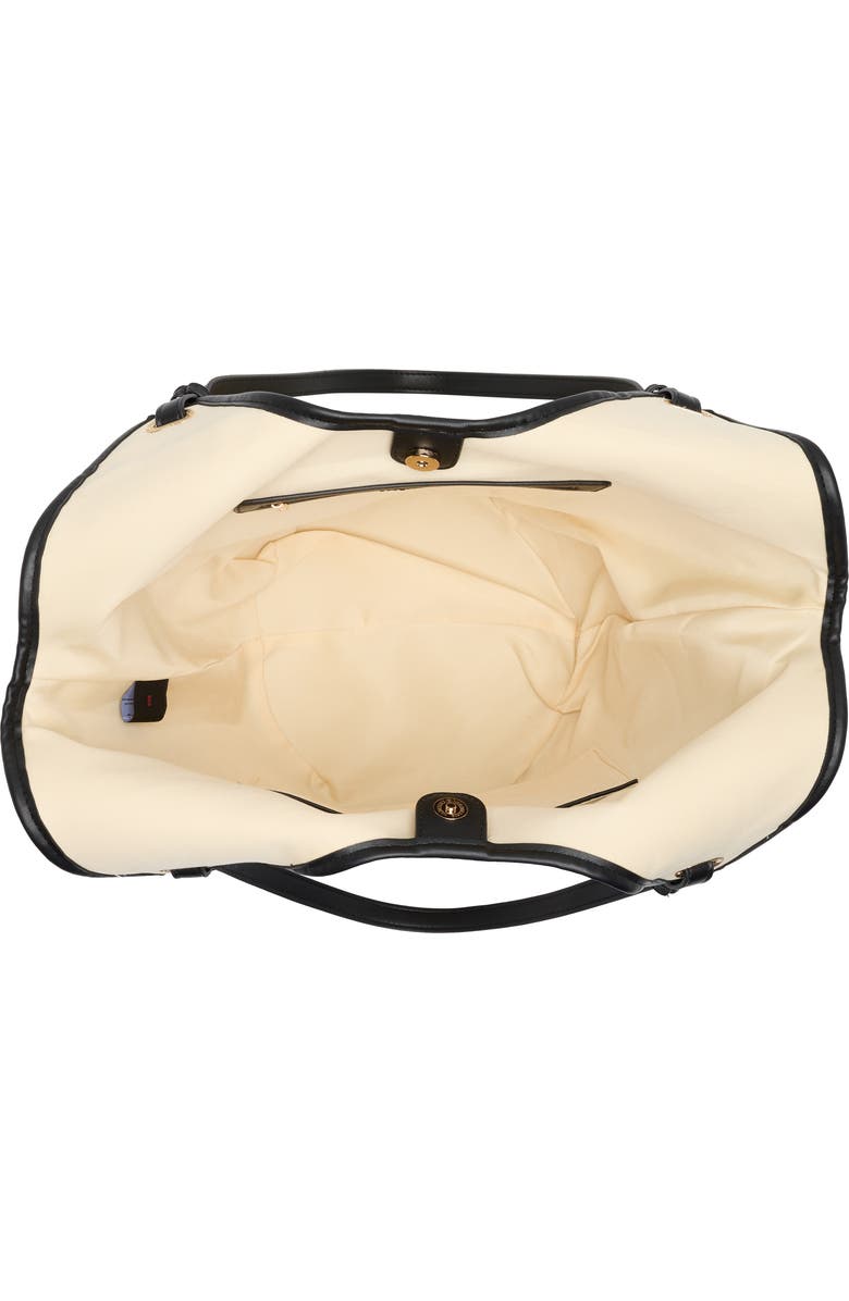 URBAN EXPRESSIONS HANDBAGS Straw Tote Bag, Alternate, color, Black