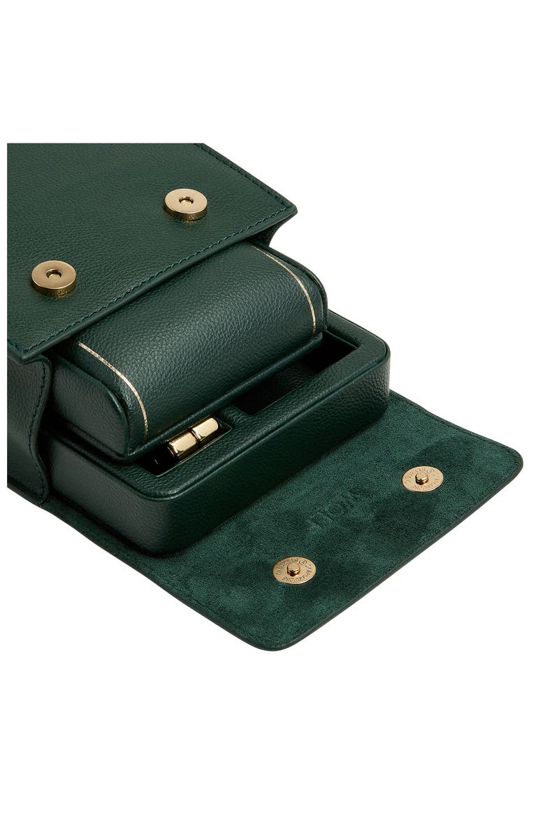 British Racing Single Travel Watch Stand, Alternate, color, GREEN / GOLD