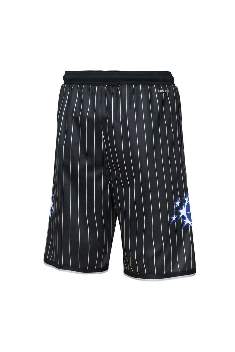 Youth Jordan Brand  Black Orlando Magic Authentic Statement Edition Swingman Shorts, Alternate, color, Black