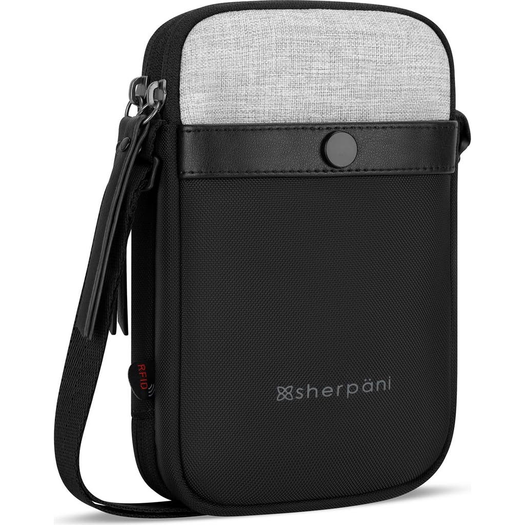 Sherpani Simplicity Anti Theft Crossbody Wallet Bag In Sterling