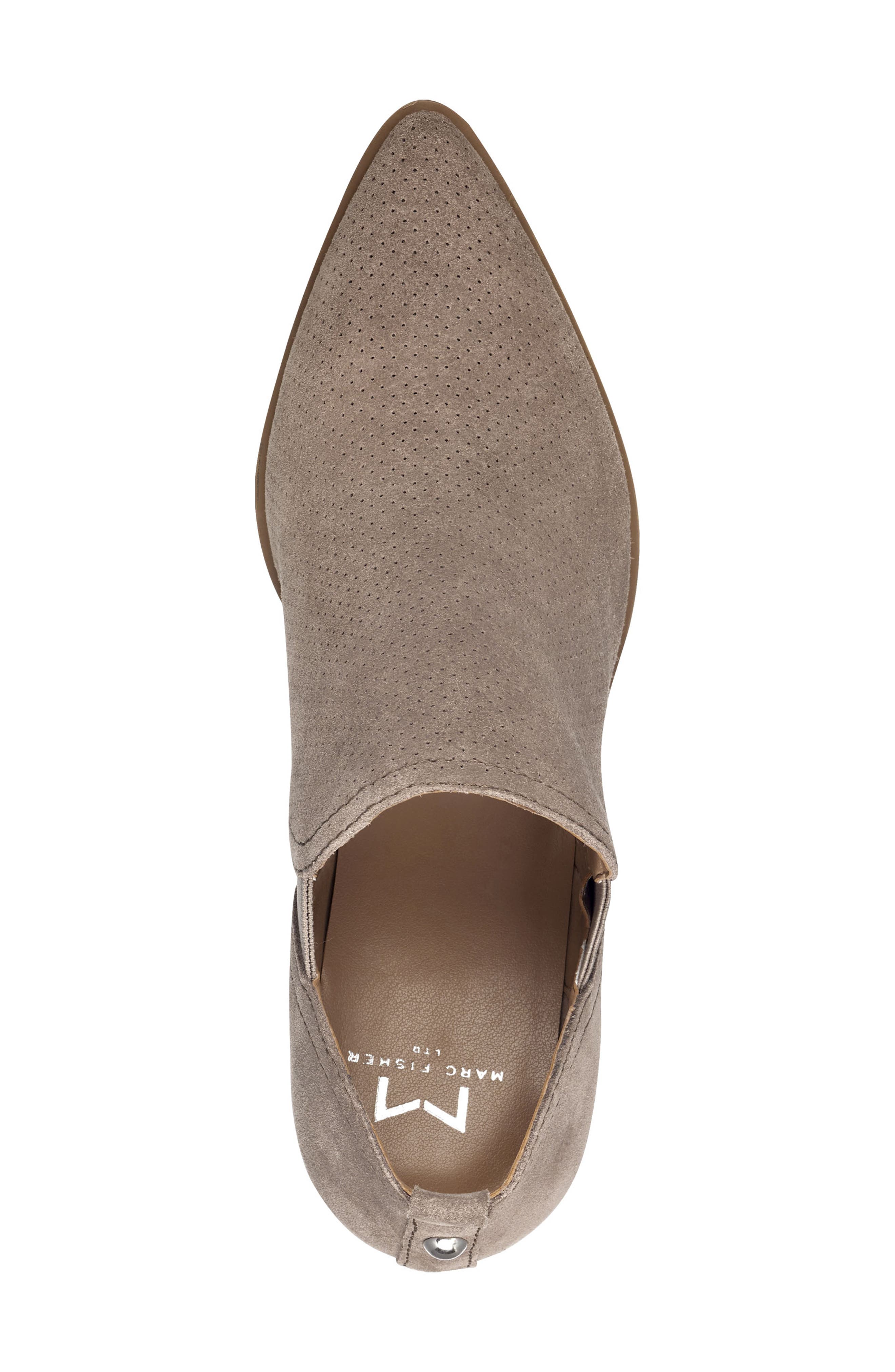 Marc Fisher LTD Dalar Bootie, Alternate, color, Taupe Suede
