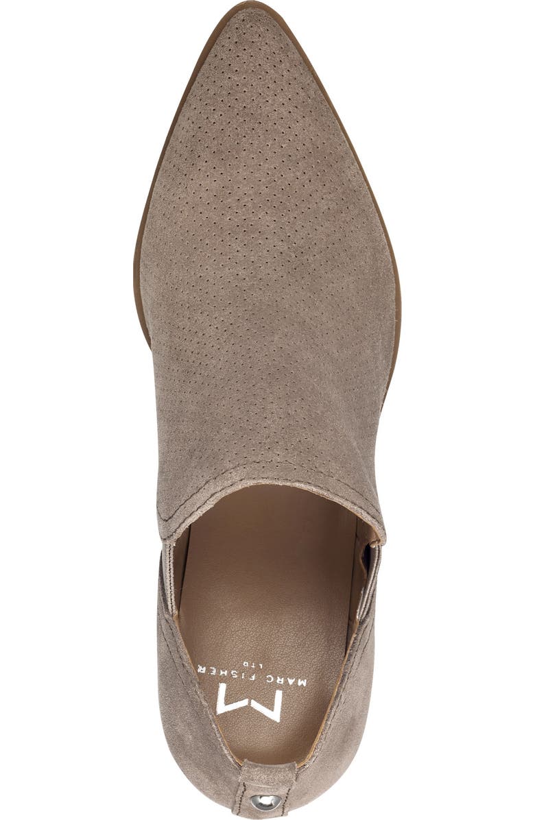 Marc Fisher LTD Dalar Bootie, Alternate, color, Taupe Suede