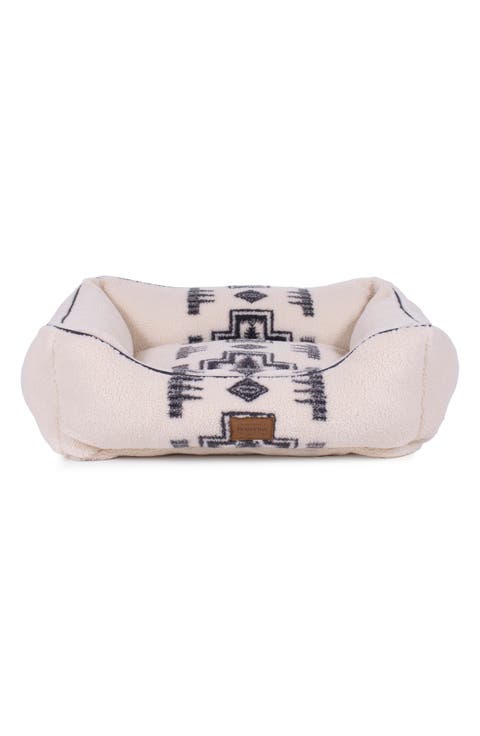 High Pile Fleece Kuddler Dog Bed