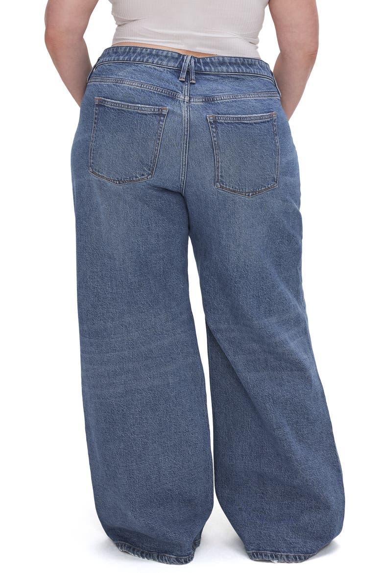 Good Ease High Waist Wide Leg Jeans, Alternate, color, INDIGO575