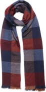 Veronica Beard Virgin Wool Houndstooth Scarf