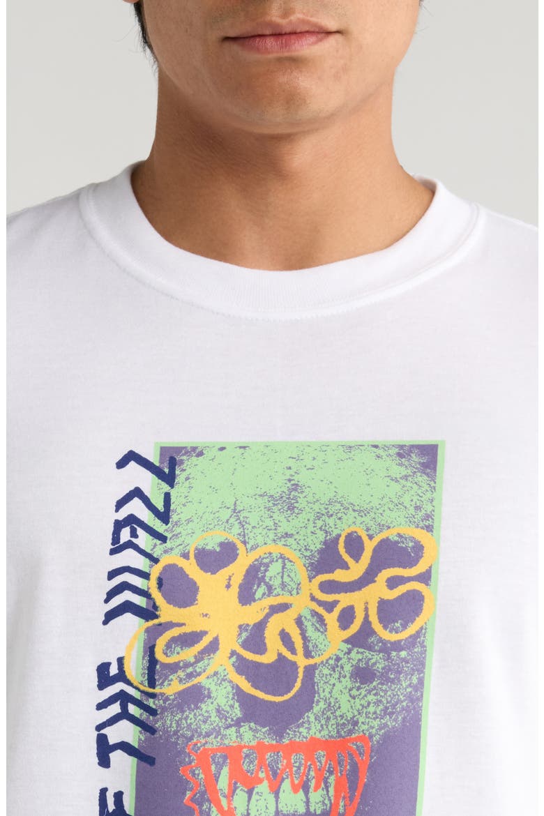 Spray Layer Graphic T-Shirt, Alternate, color, WHITE