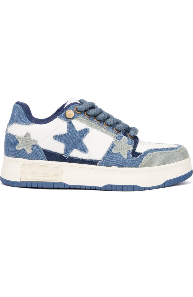OLIVIA MILLER Stars Chunky Sneaker, Alternate, color, Denim