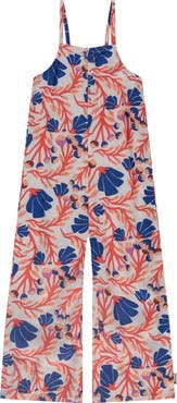 Stains and Stories by Babyface Allover Floral Woven Romper