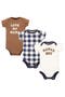  Brown Navy Mamas Boy 3-Pack