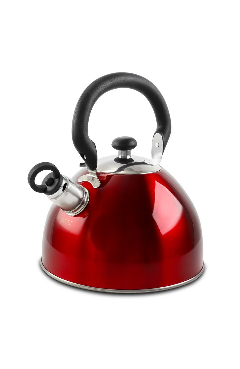 MR COFFEE Morbern 1.8 Quart Tea Kettle, Main, color, Red