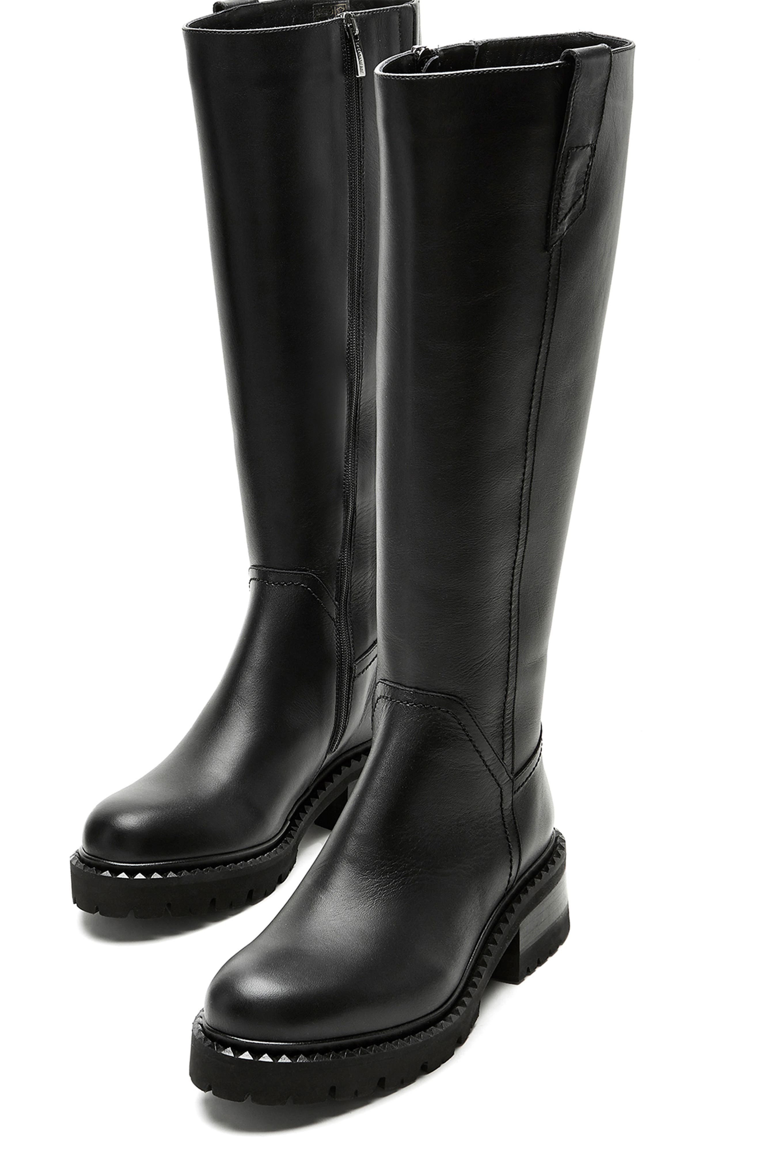 La Canadienne Cyrus Waterproof Boot, Alternate, color, Black Leather