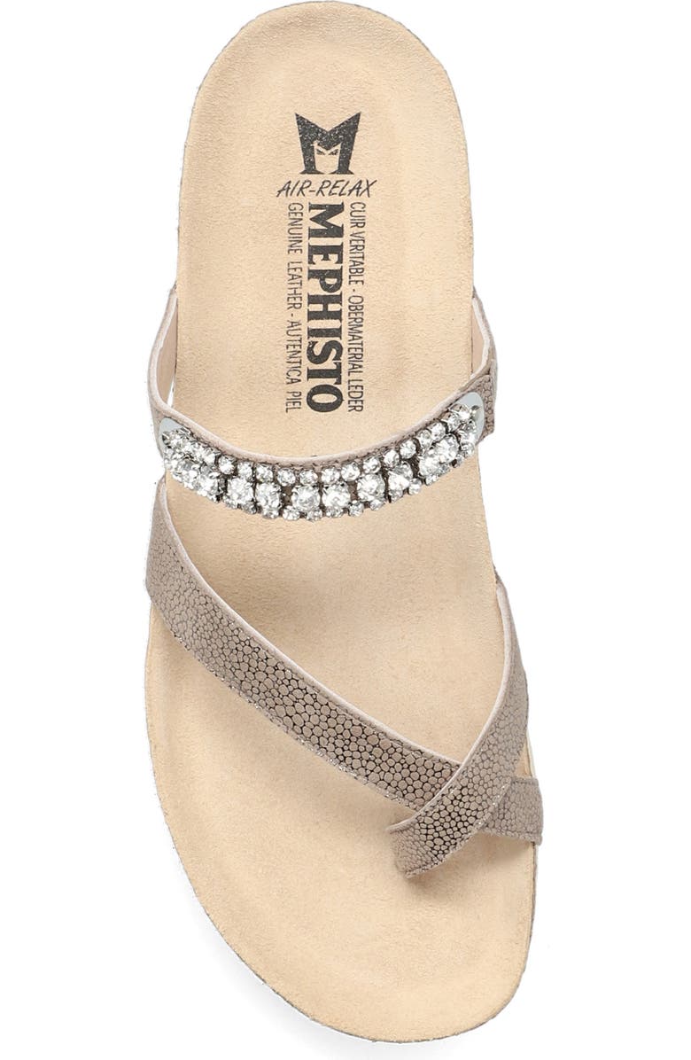 Mephisto Solaine Crystal Embellished Sandal, Alternate, color,
