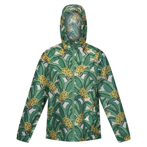 Orla Kiely Tropical Floral Packaway Waterproof Jacket