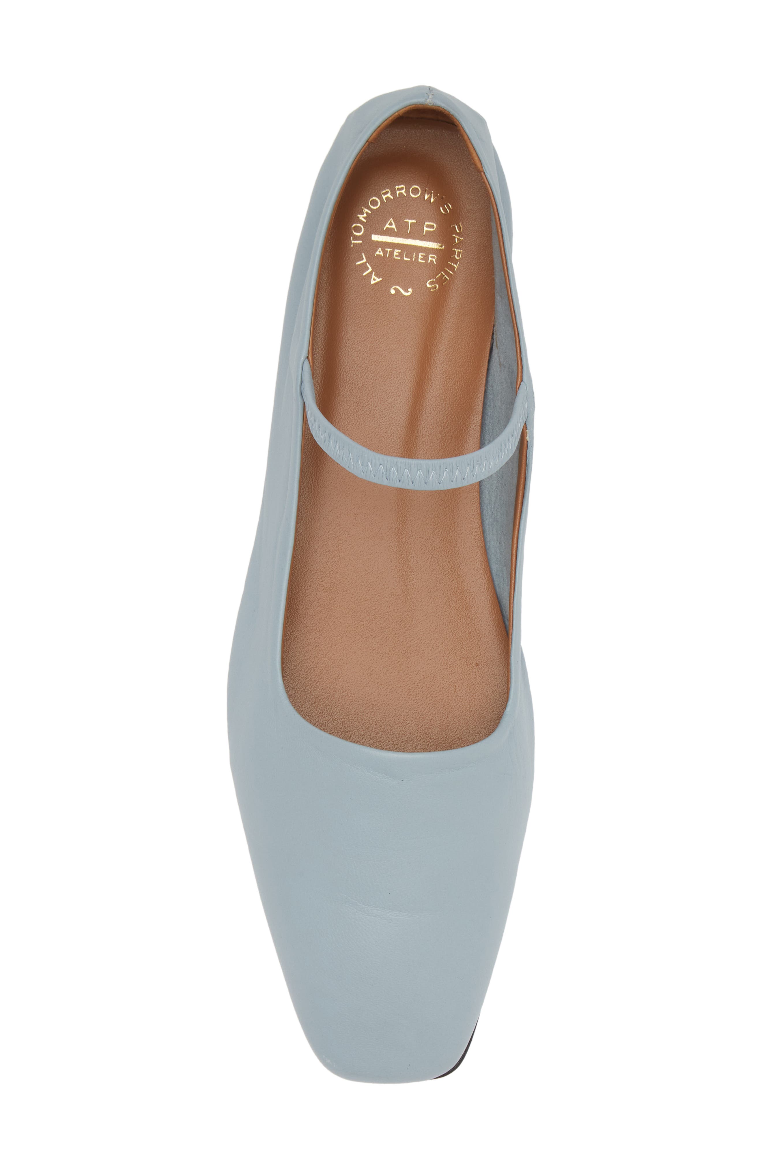 Petina Mary Jane Flat, Alternate, color, PASTEL BLUE