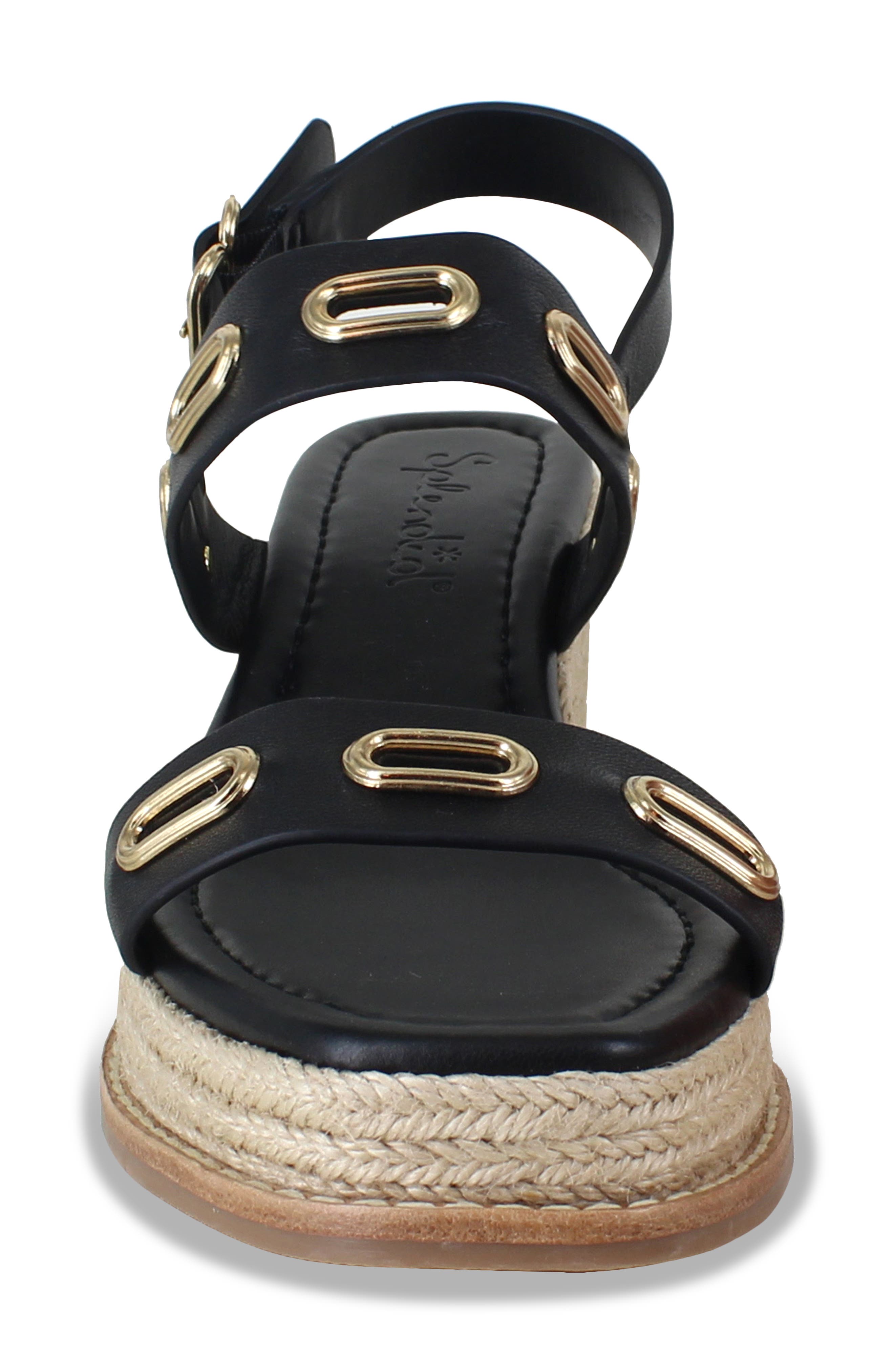 Splendid Dani Slingback Espadrille Platform Wedge Sandal, Alternate, color, 