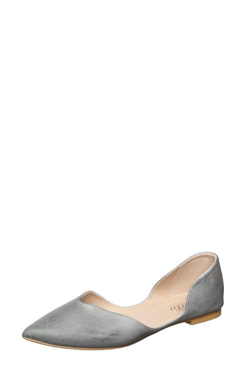 Thea Pointed Toe Flat (Women)