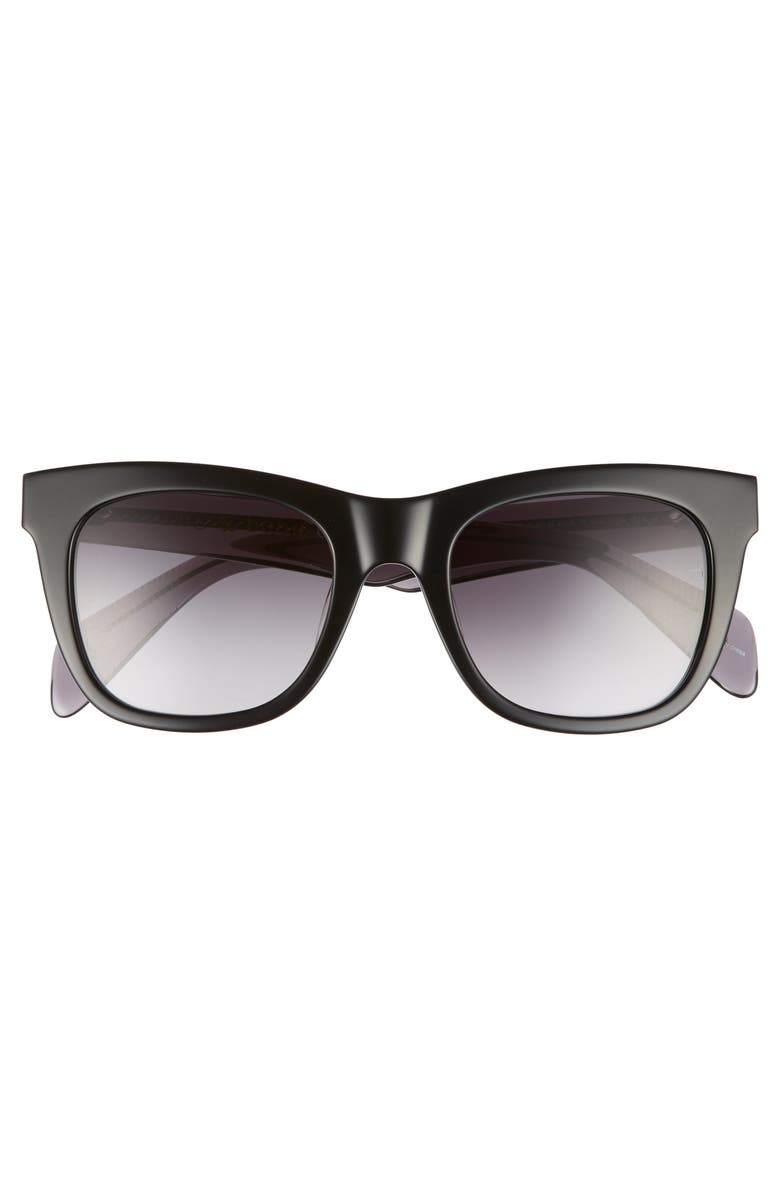 rag & bone 50mm Square Cat Eye Sunglasses, Alternate, color,