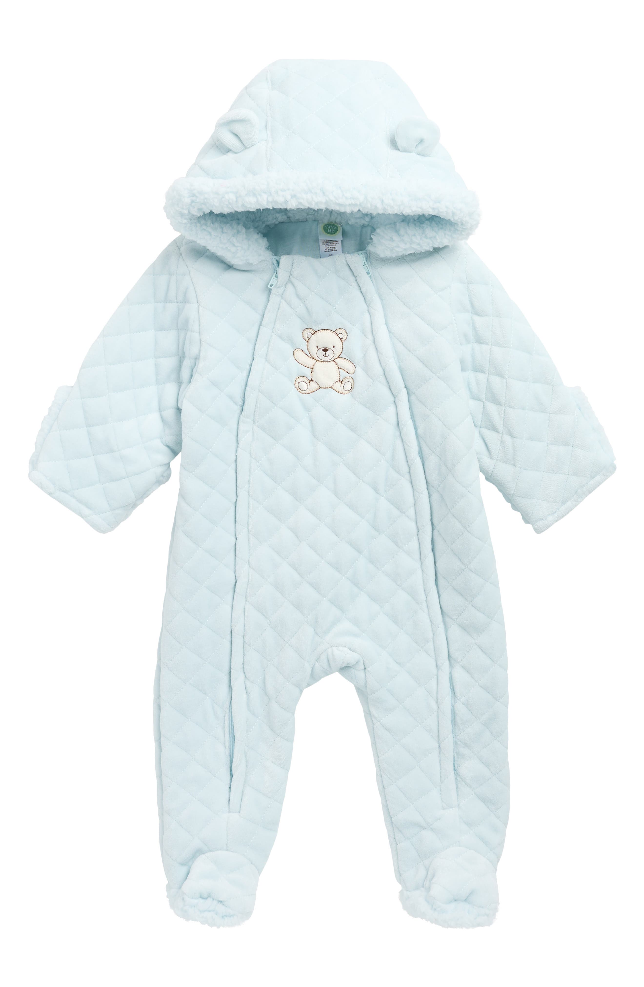 Little Me Quilted Bear Pram