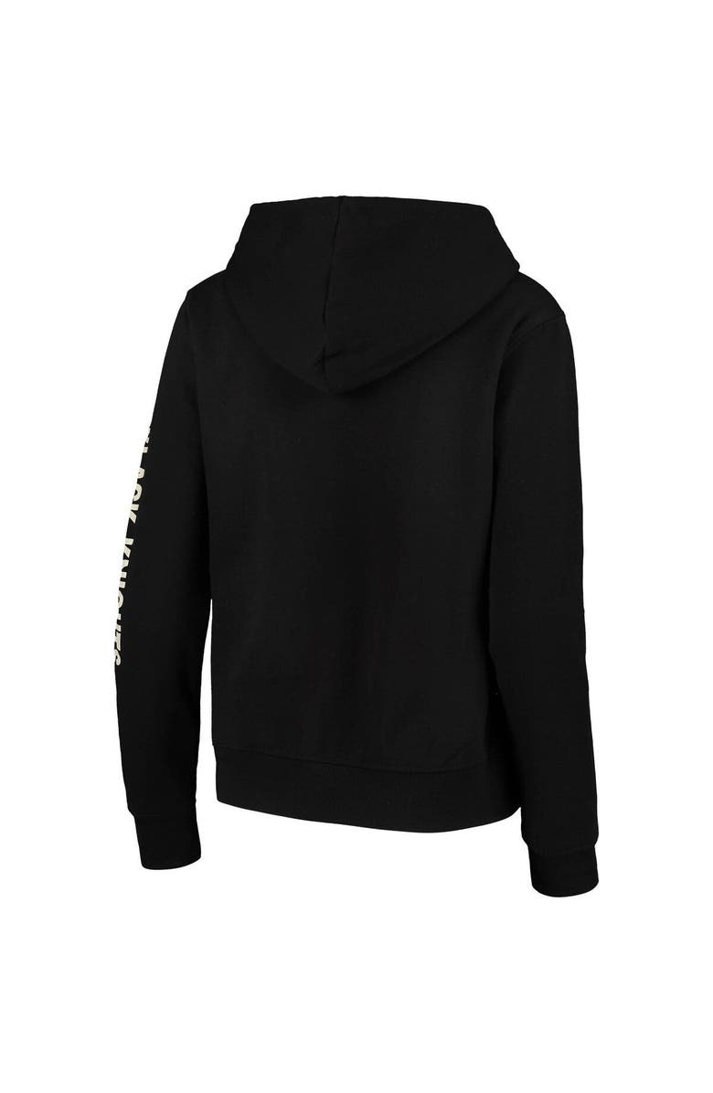 COLOSSEUM Women's Colosseum Black Army Black Knights Loud and Proud Pullover Hoodie, Alternate, color, Black