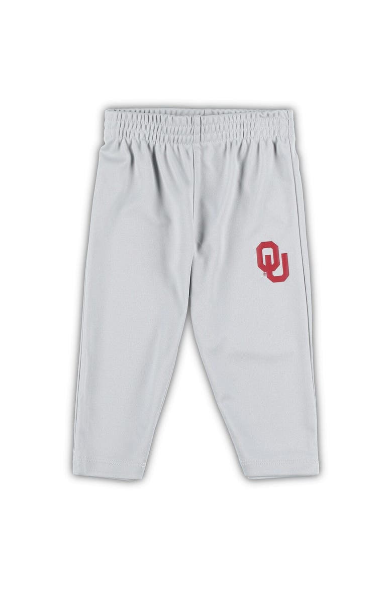 Toddler Crimson/Gray Oklahoma Sooners Red Zone Jersey & Pants Set, Alternate, color, Crimson
