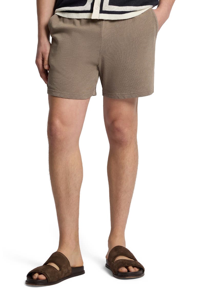 Terry Slub Shorts 6", Alternate, color, Cedar