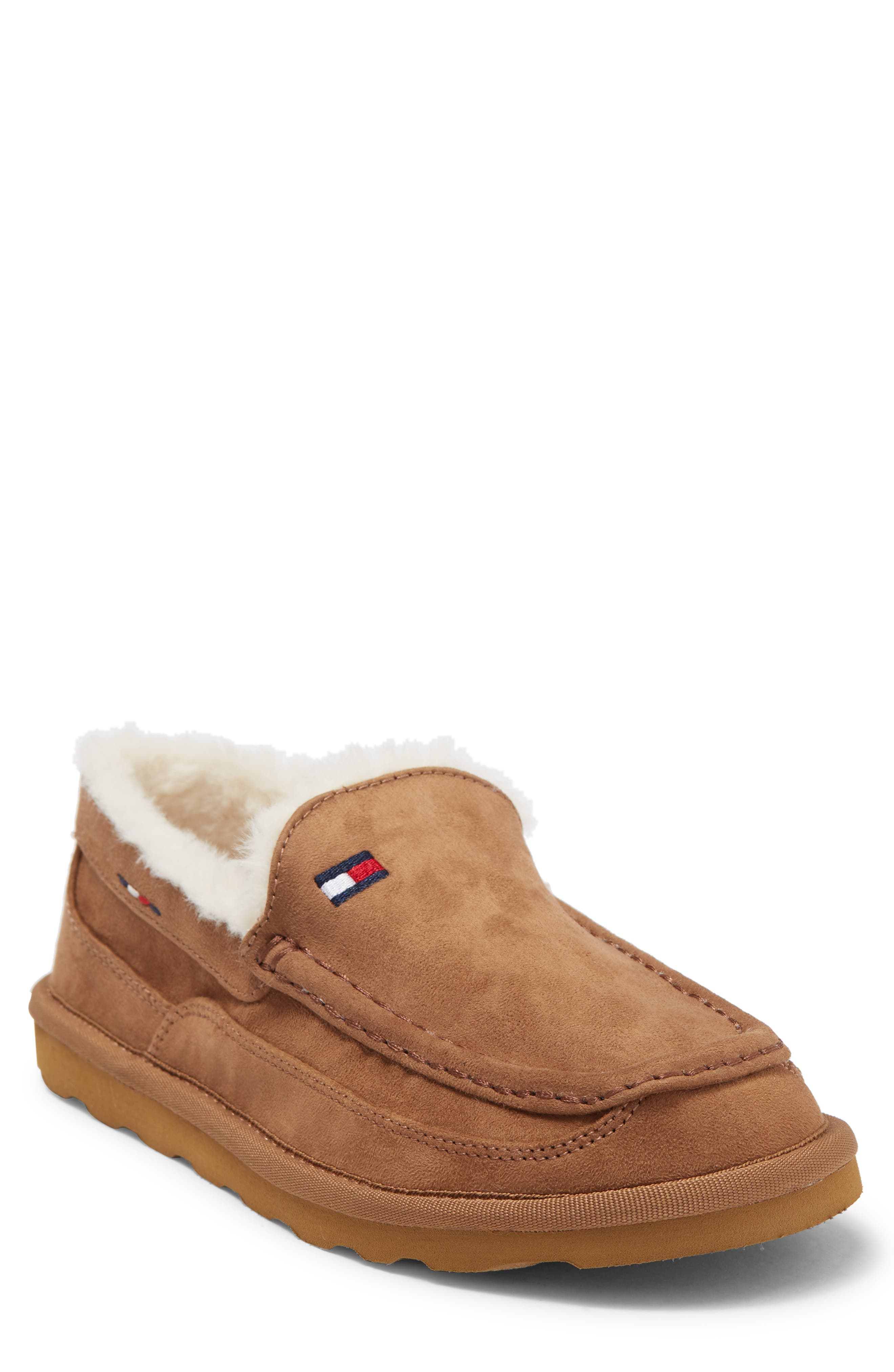 Tommy Hilfiger Wicky 2 Canoe Faux Fur Lined Slipper, Main, color, 