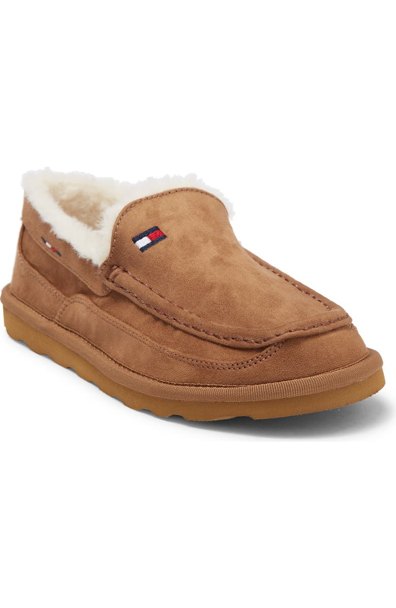 Tommy Hilfiger Wicky 2 Canoe Faux Fur Lined Slipper, Main, color,
