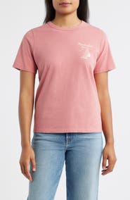 Faherty Nantucket Sunwashed Cotton Graphic T-Shirt