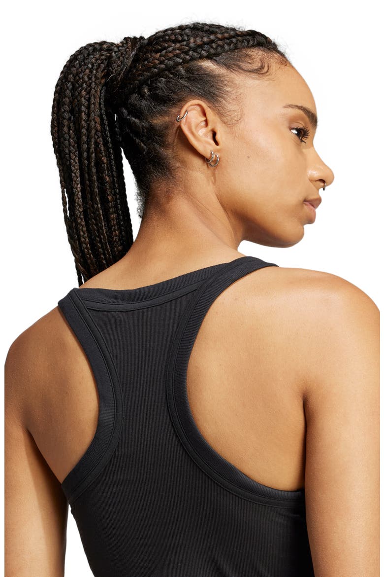 Essentials Racerback Maxi Dress, Alternate, color, BLACK