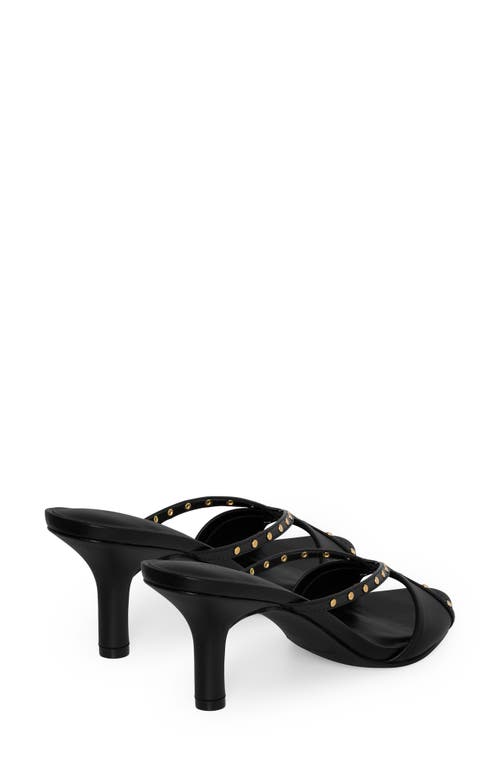 Rebecca Minkoff Studded Sandal In Black
