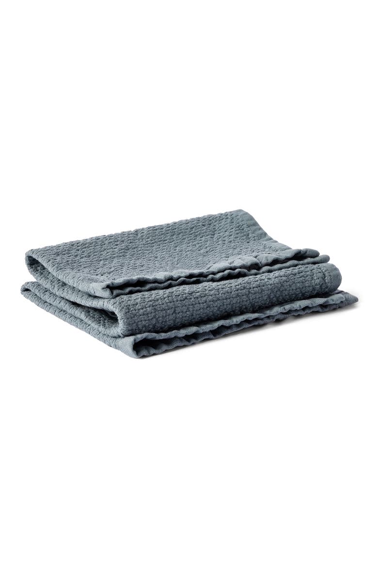 Adriatic Organic Cotton Guest Towel, Main, color, RIVER