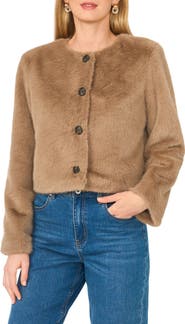 1.STATE Faux Fur Jacket