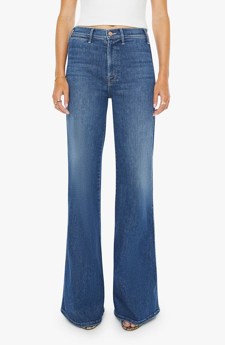 MOTHER The Pipeline Hustler Roller Sneaker Jeans, Main, color, Catch My Drift